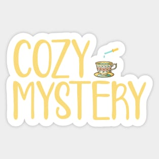 Cozy Mystery Genre Lover Sticker